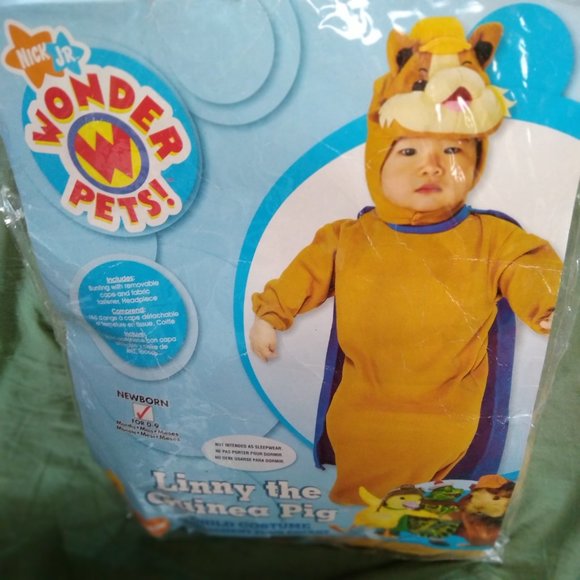 Wonder Pets "Linny The Guinea Pig" Halloween costume newborn 0-9 months - Picture 2 of 15